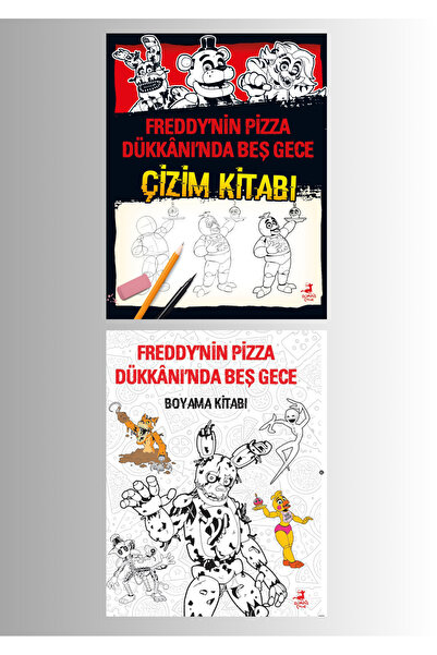 Olimpos Yayınları Freddy'nin Pizza Dükkanı'nda Beş Gece Çizim ve Boyama Kitap...
