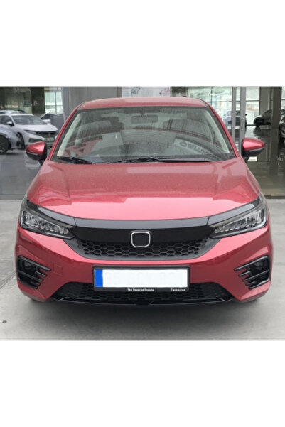 ÇAMKIRAN Honda City 2021+ Uyumlu Ön Sis Piano Black Kaplama Çerçevesi
