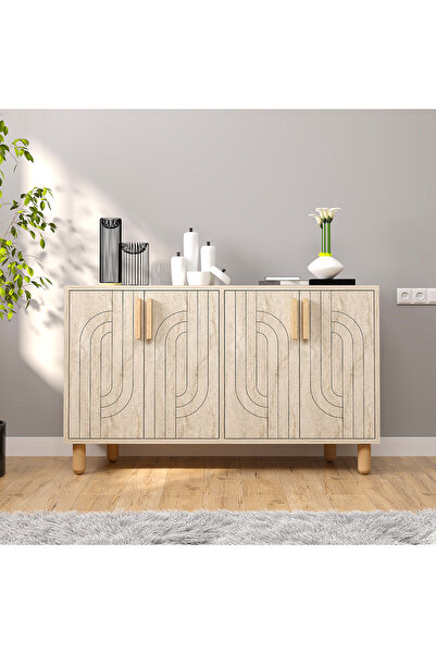 MERT SERT MOBİLYA Rodney Konsol,Çok Amaçlı Dolap, Ayakkabılık,Kahve Köşesi,Kitaplık,Tv Sehpası