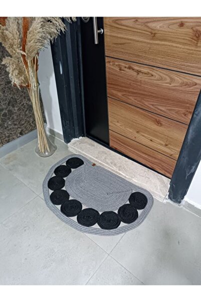 ADES HOME DESİGN Jute, Door Mat, Bathroom Mat, Doormat, Kitchen Mat, Living Room Mat, D Mat