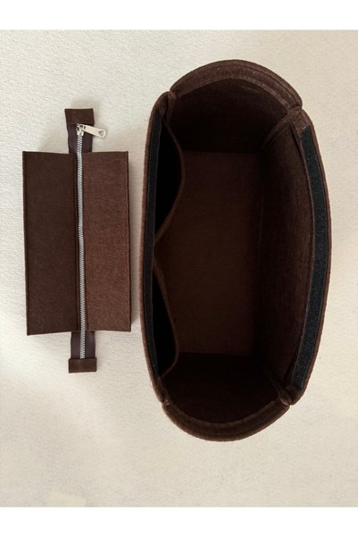 Keçelove B. Heur Tote Bag Small Boy Fermuarlı Çanta Içi Organizer, Çanta Içi Düzenleyici, Çanta Içi Organizer