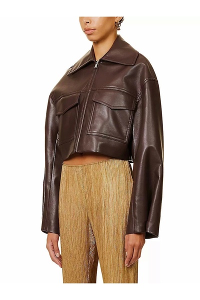 The One Shine Mona Deri Ceket