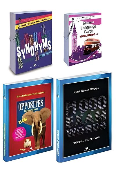 MK English Exam Preparation Set - Synonyms - Exam Words - Ielts - Yds - Kpds - Toefl