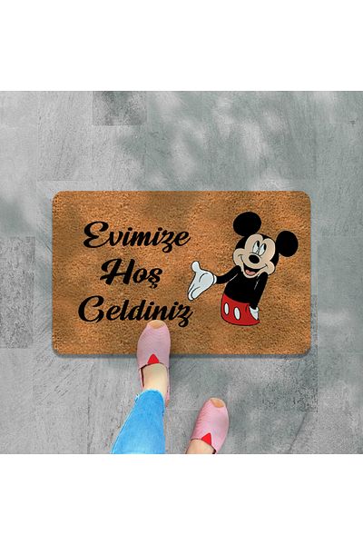 M&H Quality Welcome DIgItal PrInted Hooded Mat - MultI-purpose Indoor and Outdoor Door