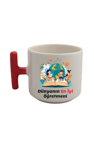 lili hediyelik Teachers' Day Printed Gift Coffee Cup Mug