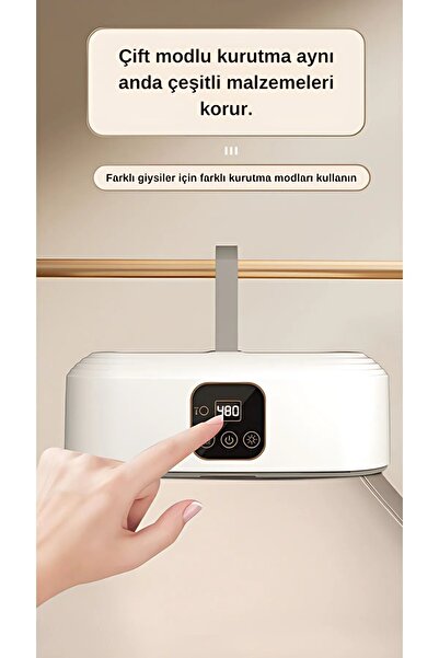 Goldenowl Taşınabilir Portatif Askılı Çamaşır Kurutma Makinesi