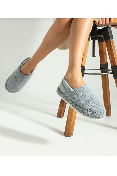 GZTN ȚESATURĂ DE LÂNĂ TALPA SILENTĂ CAUCUC FEMEI PANTOF DE CASĂ CIZME DE CASĂ GÂNȚE TALPA COMFORTĂ