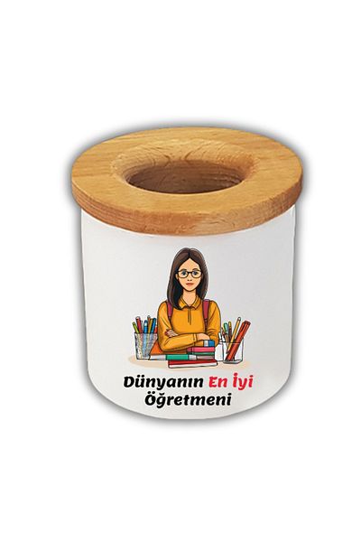 lili hediyelik Suport pentru stilou de birou cadou special pentru Ziua Profesorului