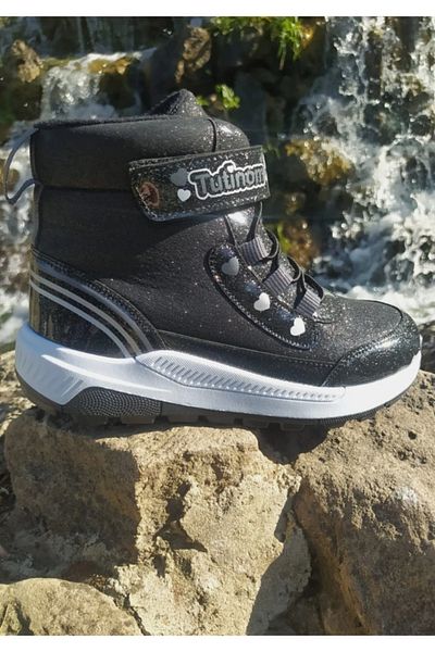 Tutınom Tutinom Girl Winter Αντιολισθητική Σόλα Αδιάβροχη Velcro Μποτάκια