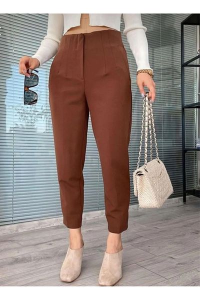 Asia Asia Z.Ara Cut High Waist Fabric Pants