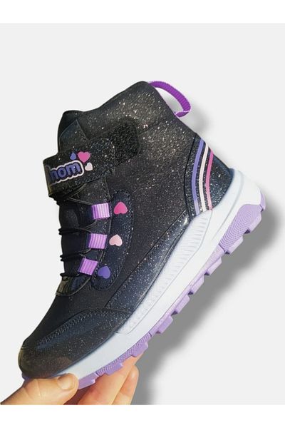 Tutınom Tutinom Girl Winter Αντιολισθητική Σόλα Αδιάβροχη Velcro Μποτάκια
