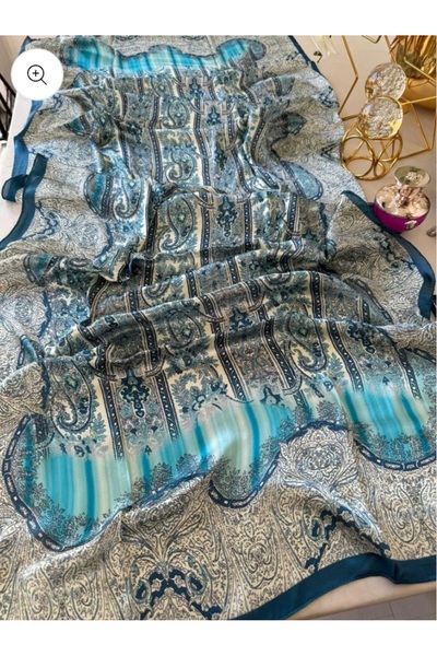 Touch Etro Brand New Season Importat Model Etnic Voile Mătase Şal