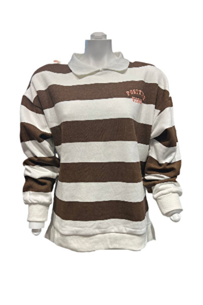 Markamoni VeryPeri 02085 Ženska majica sa kragnom, smeđa