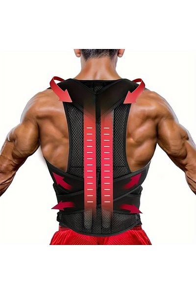 figiza Unisex Orthopedic Sports Corset - Upright Posture, Underwire, Anti Humpback