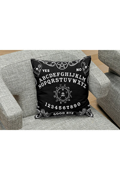 owl bag لوحة استدعاء الروح القوطية نمط ouija غطاء وسادة مربع