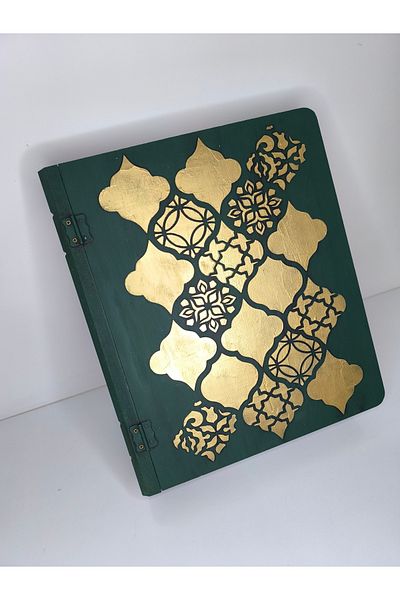 IremTasarimAtolyesi Home Decoration Wooden Book Box Large Size Custom Design