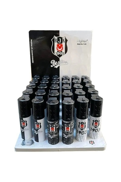 Choyang Turbo Baskılı Lisanslı Çakmak 30 Adet Izgaralı ( 4 Lü Seramik Küllük )