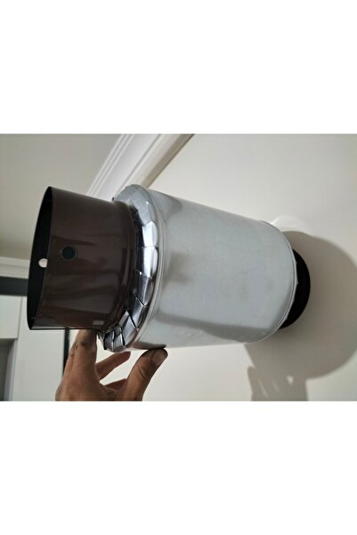 Tunca Soba Borusu Standart Izolasyonlu Cam Çıkış Için Dış Çap 17 Cm