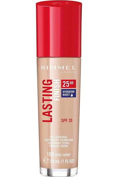 Rimmel Rimmel London Lasting Finish 35 Hour, Colour103 True Ivory Foundation Full-Coverage, 30ml (1oz)
