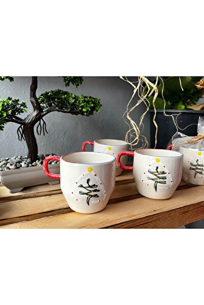 TREND Çam ağaçlı kupa, Yılbaşı kupa, yeniyıl