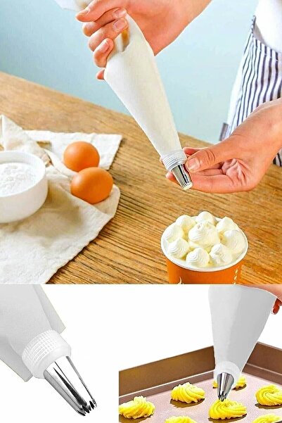 ARVALE 9 Prong Metal Cream Bag Set