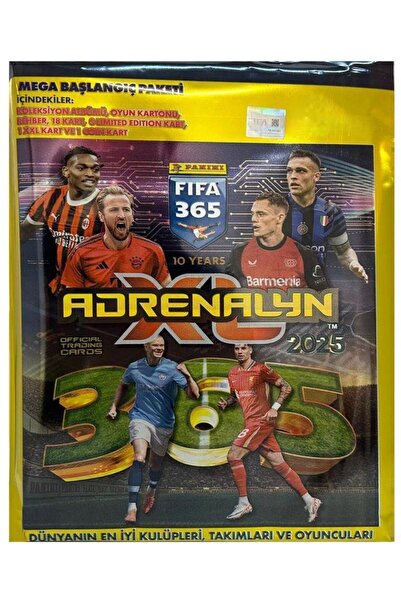 Başel Toys حزمة Fıfa 365 Adrenalyn 2025 Mega Starter