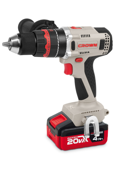 Crown Çift Vitesli Akülü Vidalama 20v-4ah Ct21093hmx-4 Bmc | Kömürsüz Motorlu Şarjlı Darbeli Matkap