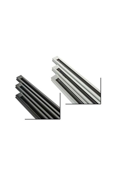 REWEL Zmr 3 metre Monofaze Ray Spot Yolu BEYAZ ZMR-212/B 312115