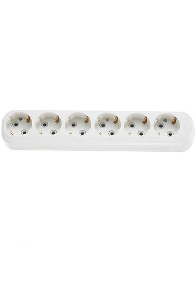 MAKEL 6-Gang Grounded - Socket with Wireless Terminal
