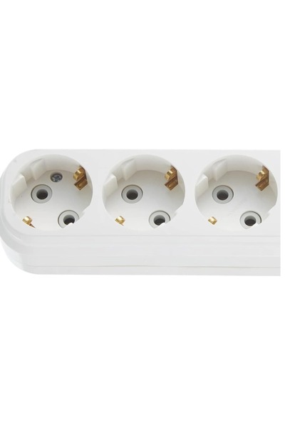 MAKEL 6 li Grup Topraklı Priz Kablosuz Klemensli