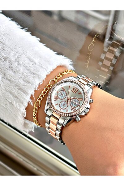 Tisaati Full Stone Stylish Design Exclusive Series Roman Numeral Women's Wrist Watch-With Bracelet Gift