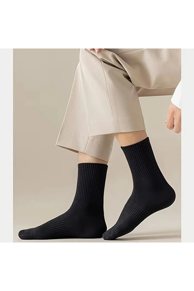 vavia șosete univers unisex de 6 perechi de șosete de tenis simple negre