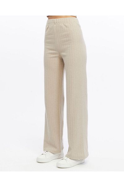 Melff Women's Ribbed Comfortable Pants & Sweatpants, Casual Comfortable Home Wear Pajamas