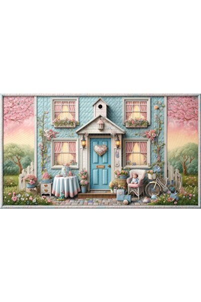 Venspor 200x150cm Camera Copiilor - Fundal de studio cu tematică drăguță pent...
