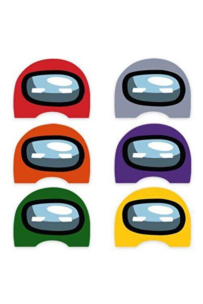 Parti Dükkanım Among Us Kağıt Maske 6 Adet