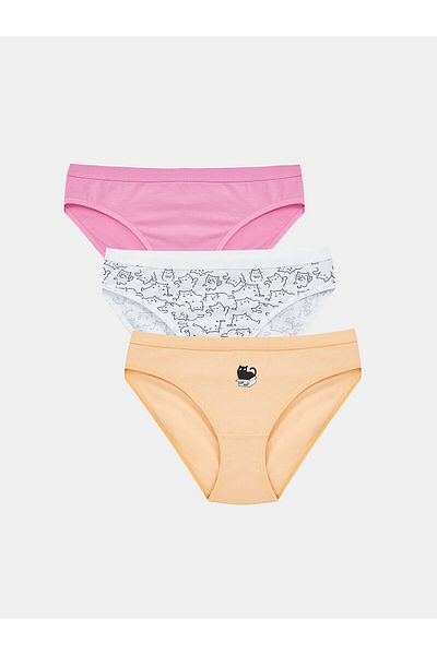 LC Waikiki Lw - Printed Bikini Panties 3 Pack
