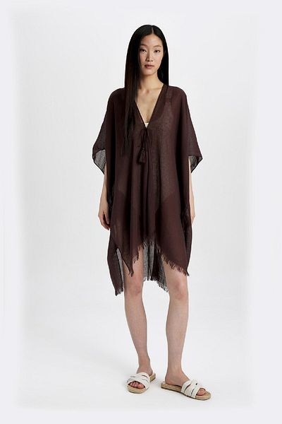 DeFacto Fall in Love Baumwoll-Kimono mit normaler Passform Z0696AZ24SM