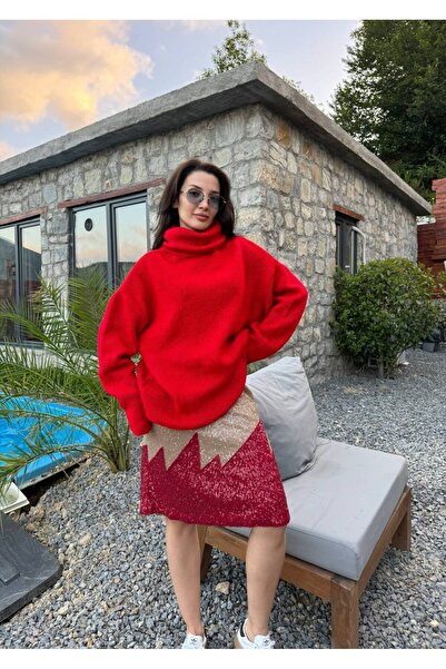 Aida Fashion Boğazlı kazak