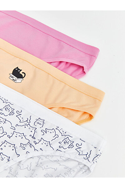 LC Waikiki Lw - Printed Bikini Panties 3 Pack