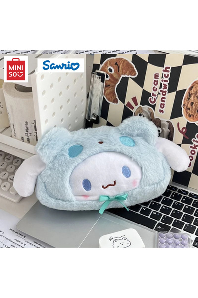 synshop Labubu Cinnamoroll Peluş Kalemlik Makyaj Çantası Kuromi My Melodi Hel...