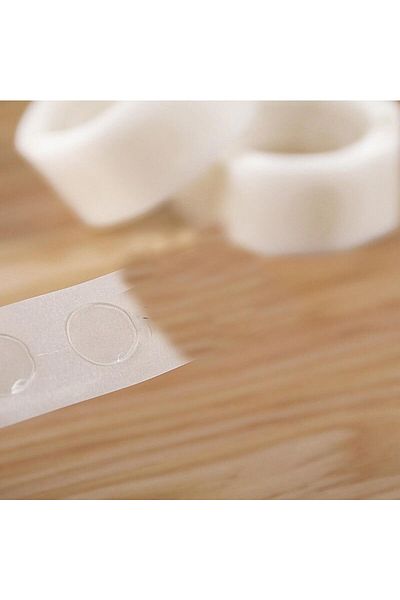 RubyBoutiques Sticker Drop Model Double Sided Adhesive Balloon Adhesive (4767) - Blc9585-9254