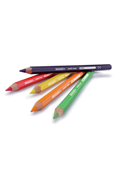 Fibracolor Mati Max Kalın Kuruboya 12'li