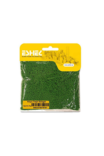 Eshel Koyu Yeşil Sünger 20 gr