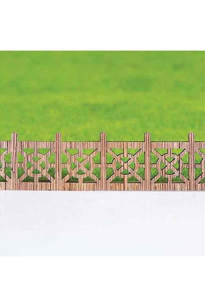 Eshel 1/100 Classic Wooden Fence - Pack of 2