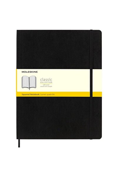 Moleskine Notebook XXL Squ Blk Soft