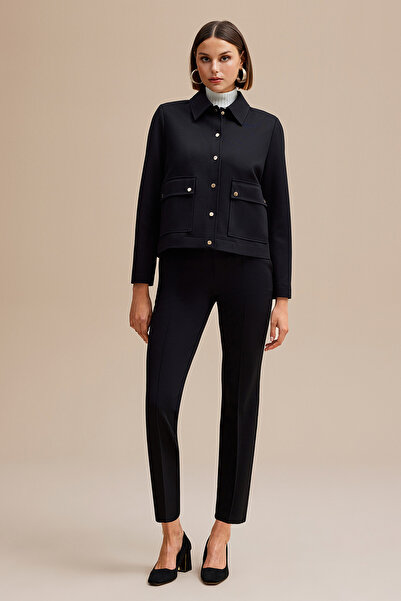 Naramaxx Çıtçıt Detaylı Örme Ceket