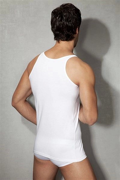 DEFNADA Doreanse Men's Wide Collar Undershirt 2040
