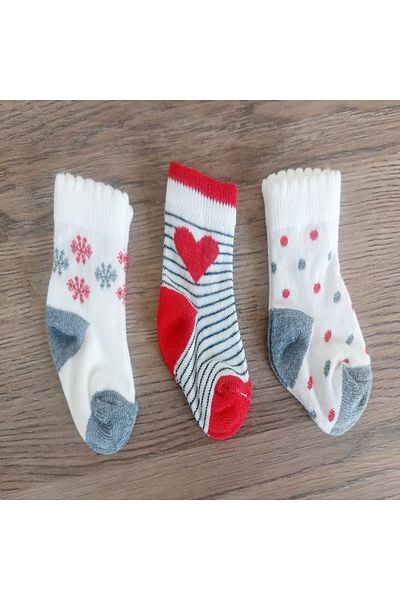 BBS Baby 3-Pack Socks