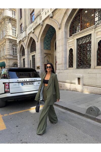 Genel Markalar Kadın Blazer Ceket Pantalon Takım