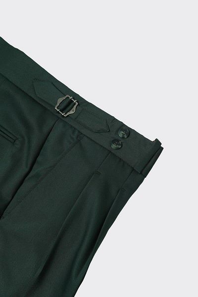 Kadir Büyükkaya Men's Trousers Double Pleated Comfortable - Modern Design - Kaw2263S